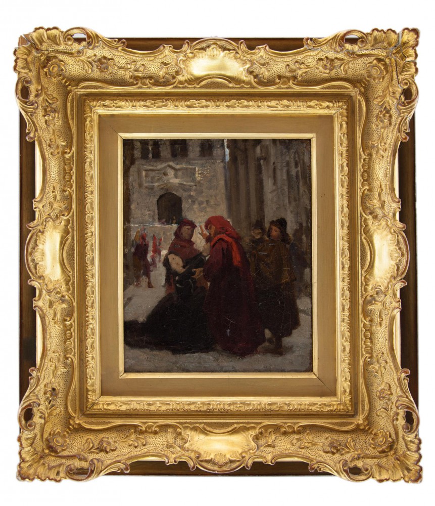 giuseppe abbati: Scena storica 